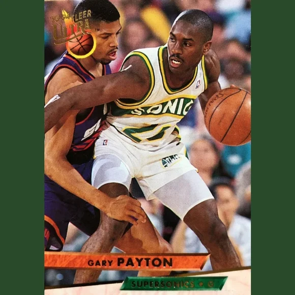 Gary Payton Seattle SuperSonics Mitchell & Ness Swingman Basketball Jersey #20 - Picture 12 of 12